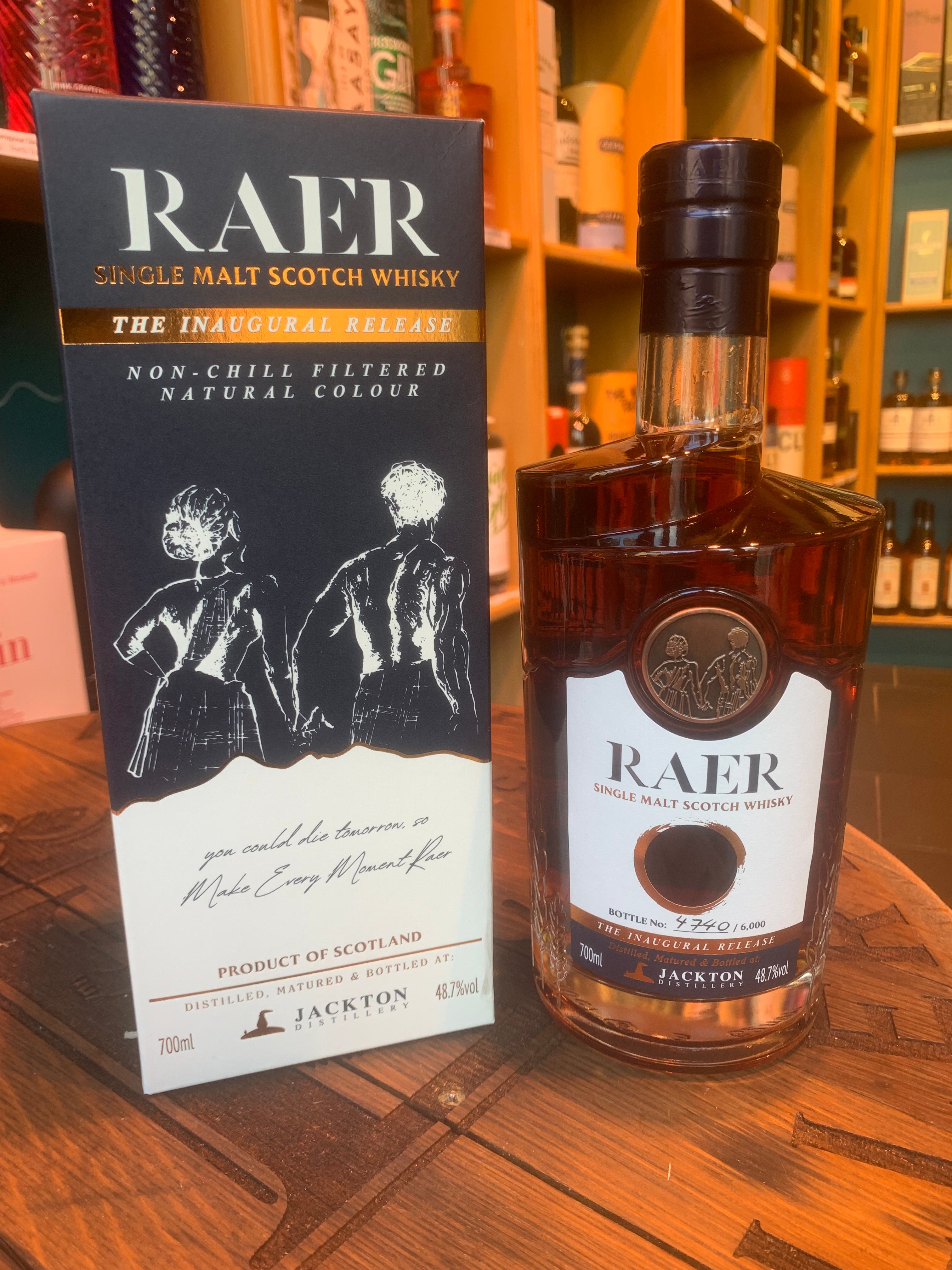 Raer Inaugural Single Malt Whisky, 70cl