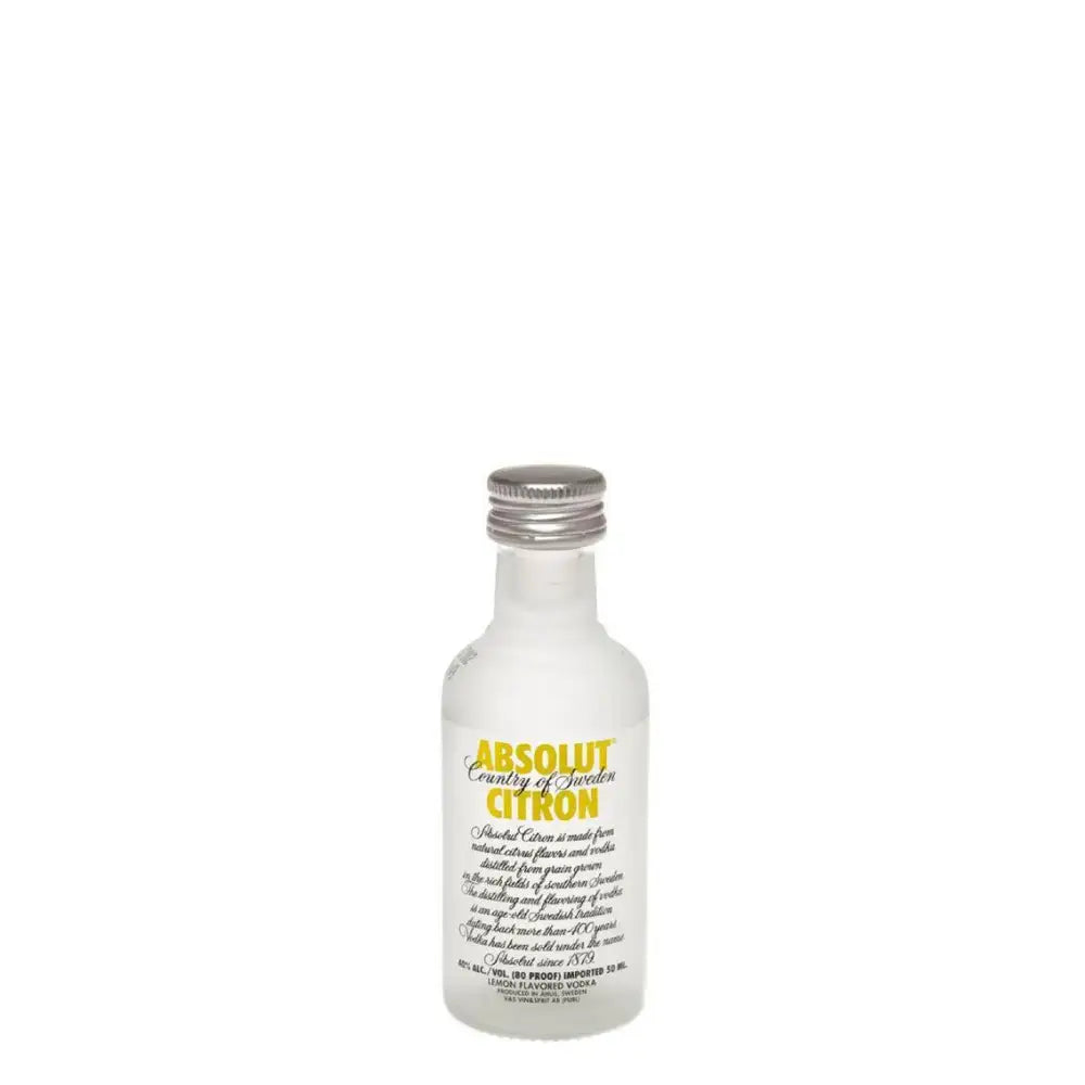 Absolut Citron Vodka 5cl - Miniature