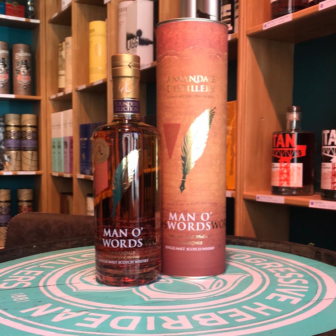 Annandale 2017, Man O’Words #Cask 1601