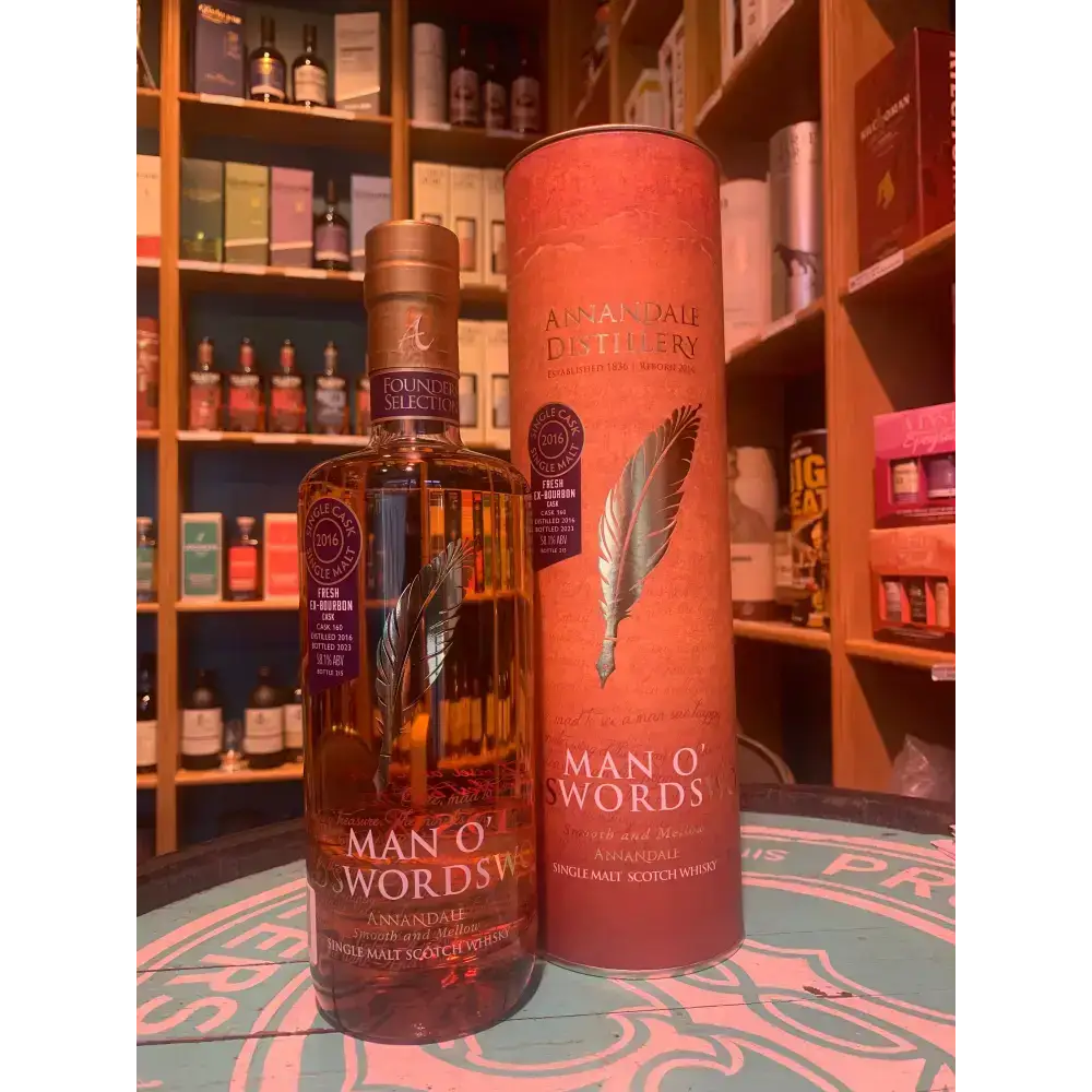 Annandale Man O’Words 2016 #Cask160 - Single Malt Whisky