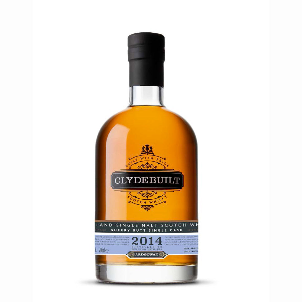 Ardgowan, Clydebuilt Single Cask 800040 - 2014 Ben Nevis - Single Malt Whisky, 70cl