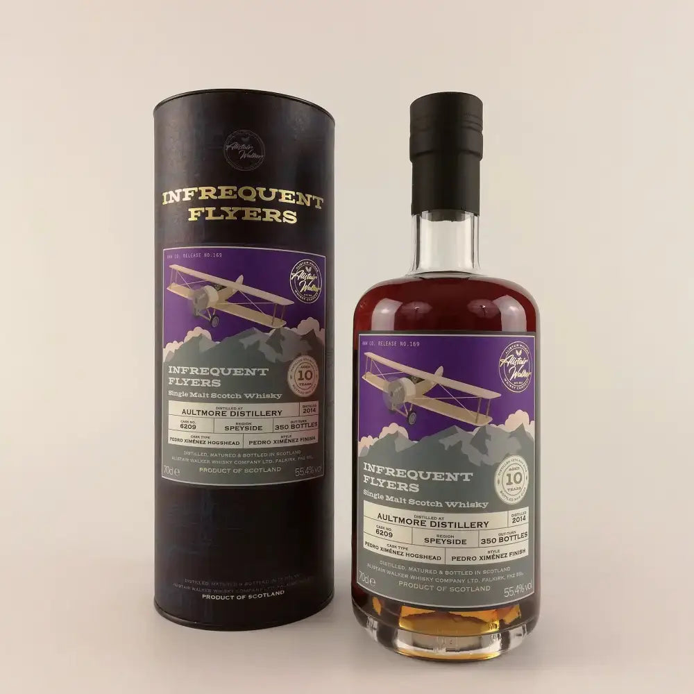 Aultmore 2014 10 years #Cask 6209 Single Malt Whisky - Infrequent Flyers - 70cl