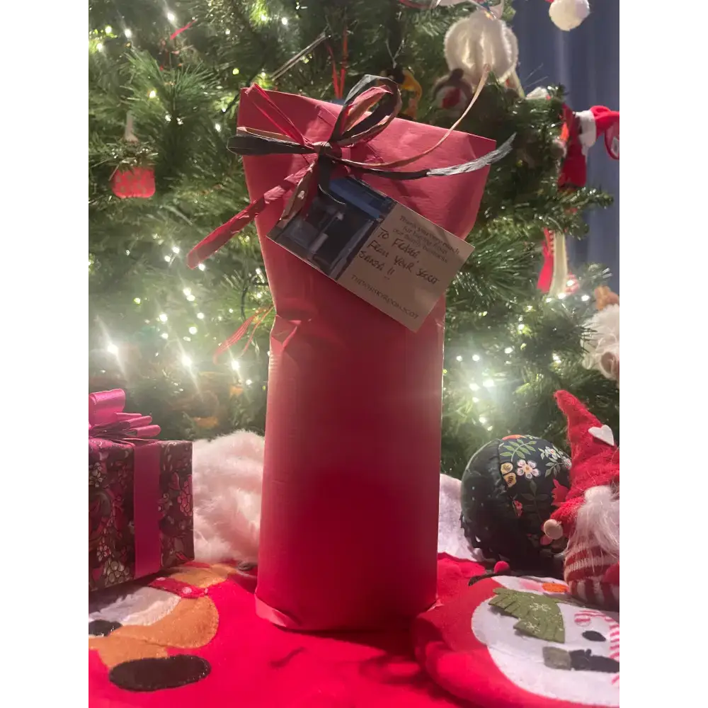 Bottle/Box Wrapping with Tag - Gift
