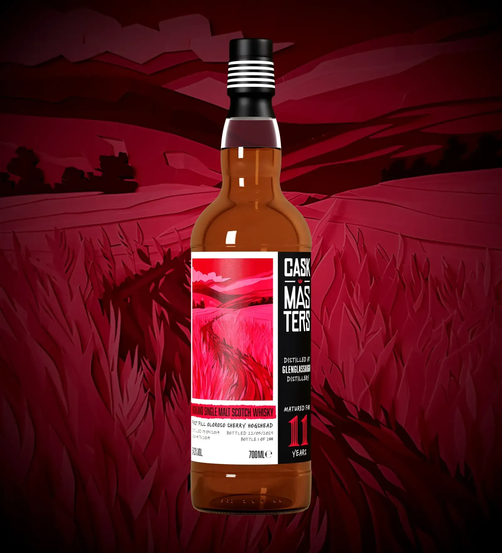 Brave New Spirits, Cask Master Distiller's Cut, Glenglassaugh 11, Single Cask, Single Malt Whisky, 70cl