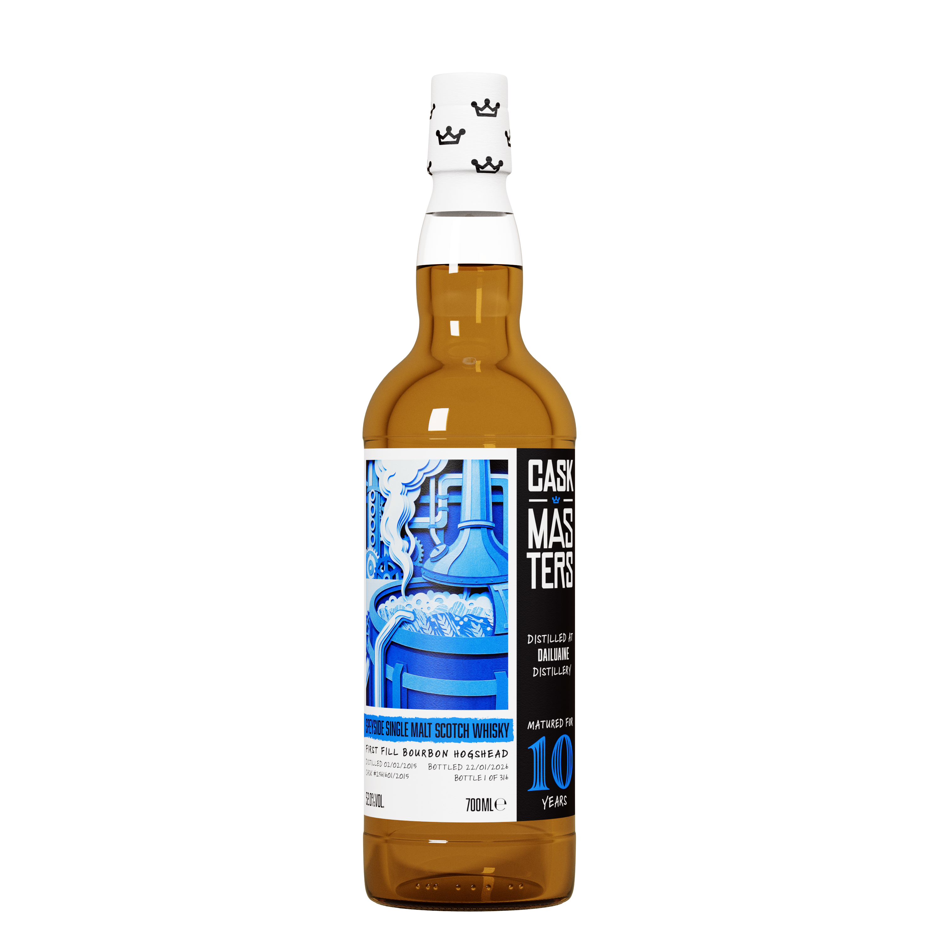 Brave New Spirits, Cask Master Golden Proof Dailuaine 10, Single Malt Whisky, Single Cask, 70cl