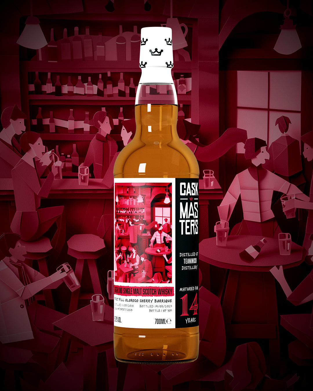 Brave New Spirits, Cask Master Golden Proof, Teaninich 14, Single Cask, Single Malt Whisky, 70cl