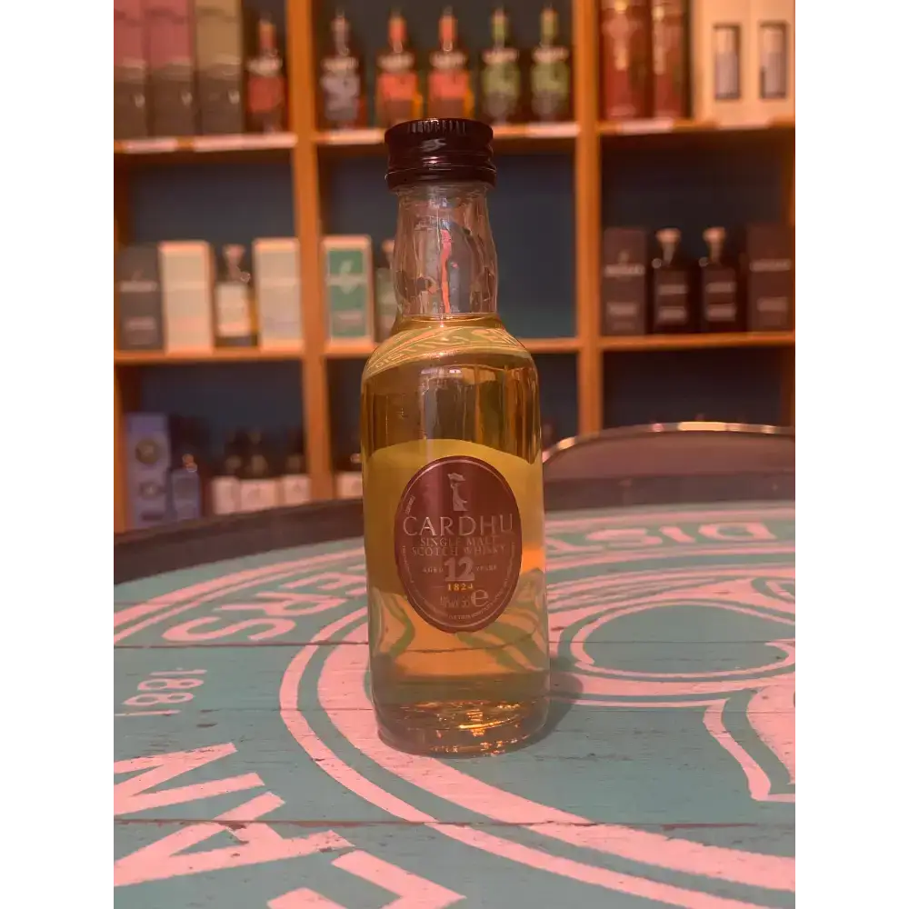 Cardhu 12 - Single Malt Whisky 5cl Miniature - miniature