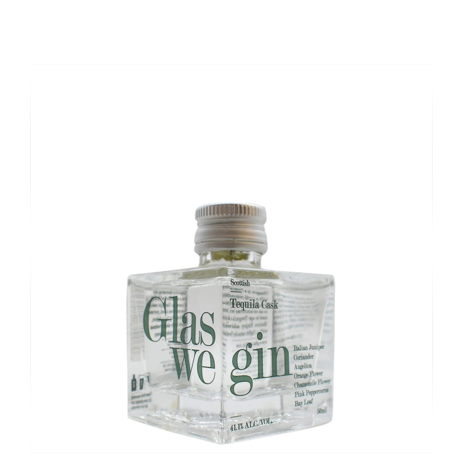 Glaswegin Gin Tequila Gin - 5cl Miniature