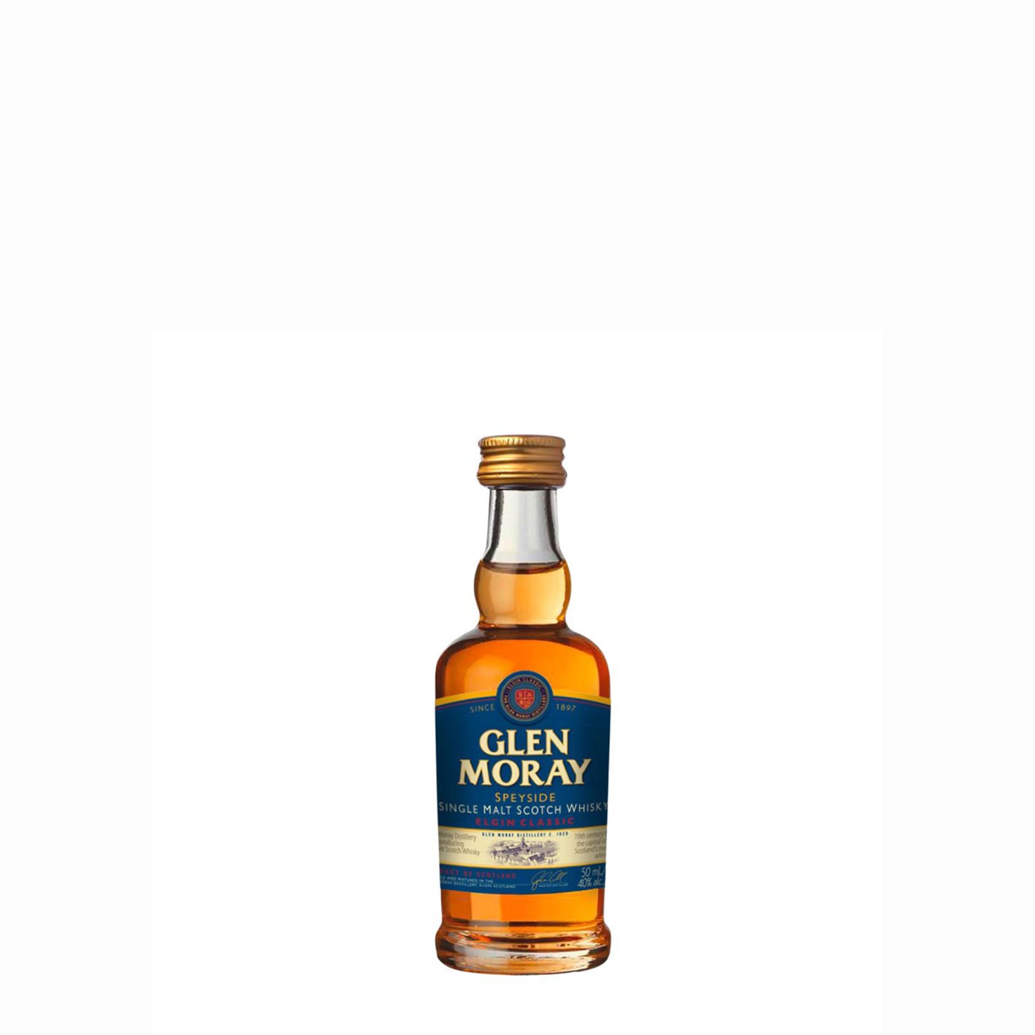 Glen Moray Port Cask Finish - Single Malt Whisky, 5cl Miniature