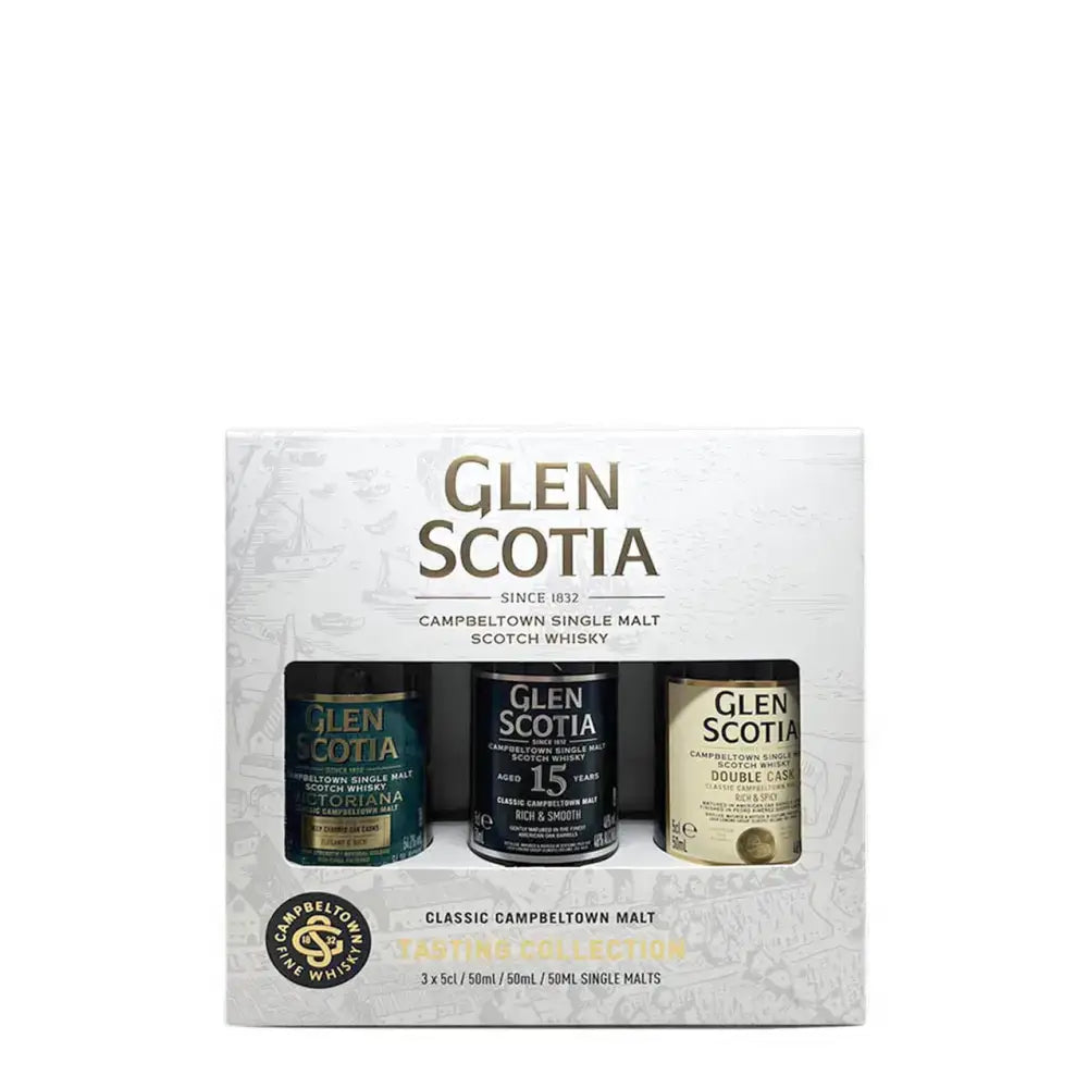 Glen Scotia 3 x 5cl Gift Set Whisky Single Malt gift pack