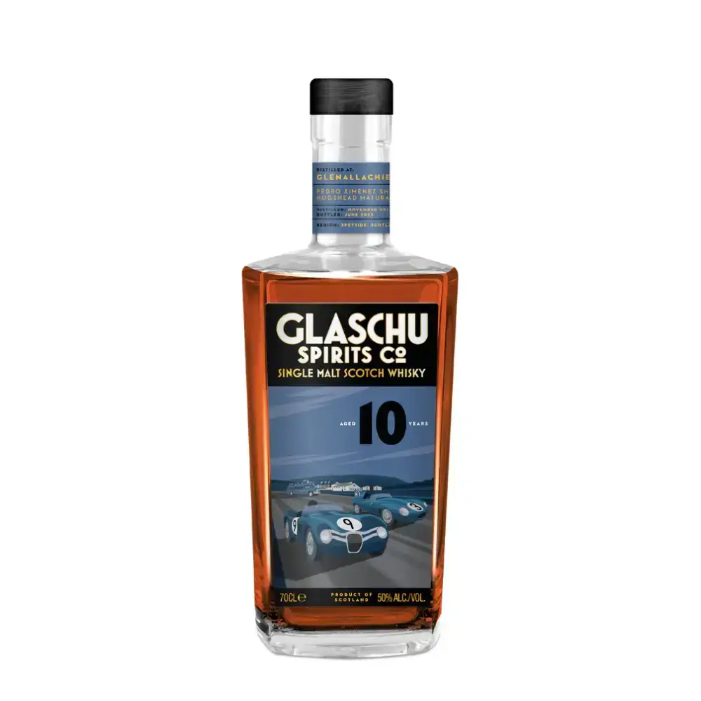 Glenallachie 10 PX Hogshead Single Cask Whisky Glaschu Spirits Co Malt 70cl
