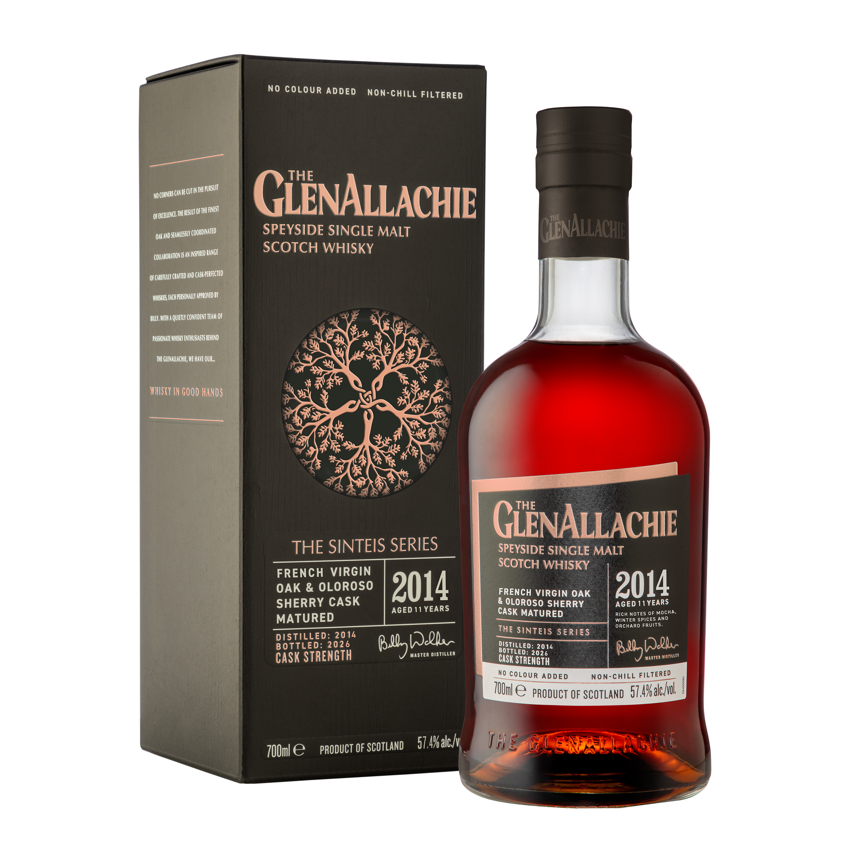 Glenallachie, The Sinteis Series Part 3 - Single Malt Whisky, 70cl