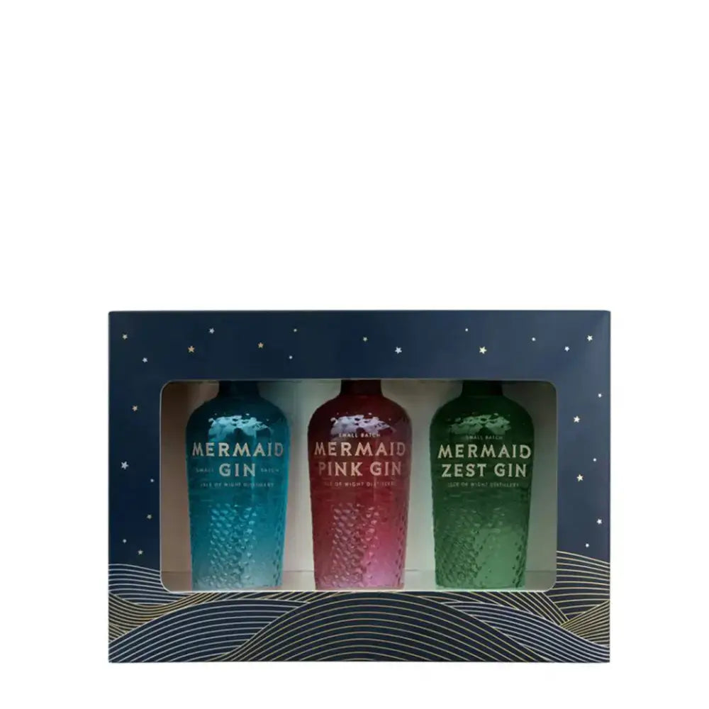 Mermaid Gin Gift Pack - 3x5cl - gift pack