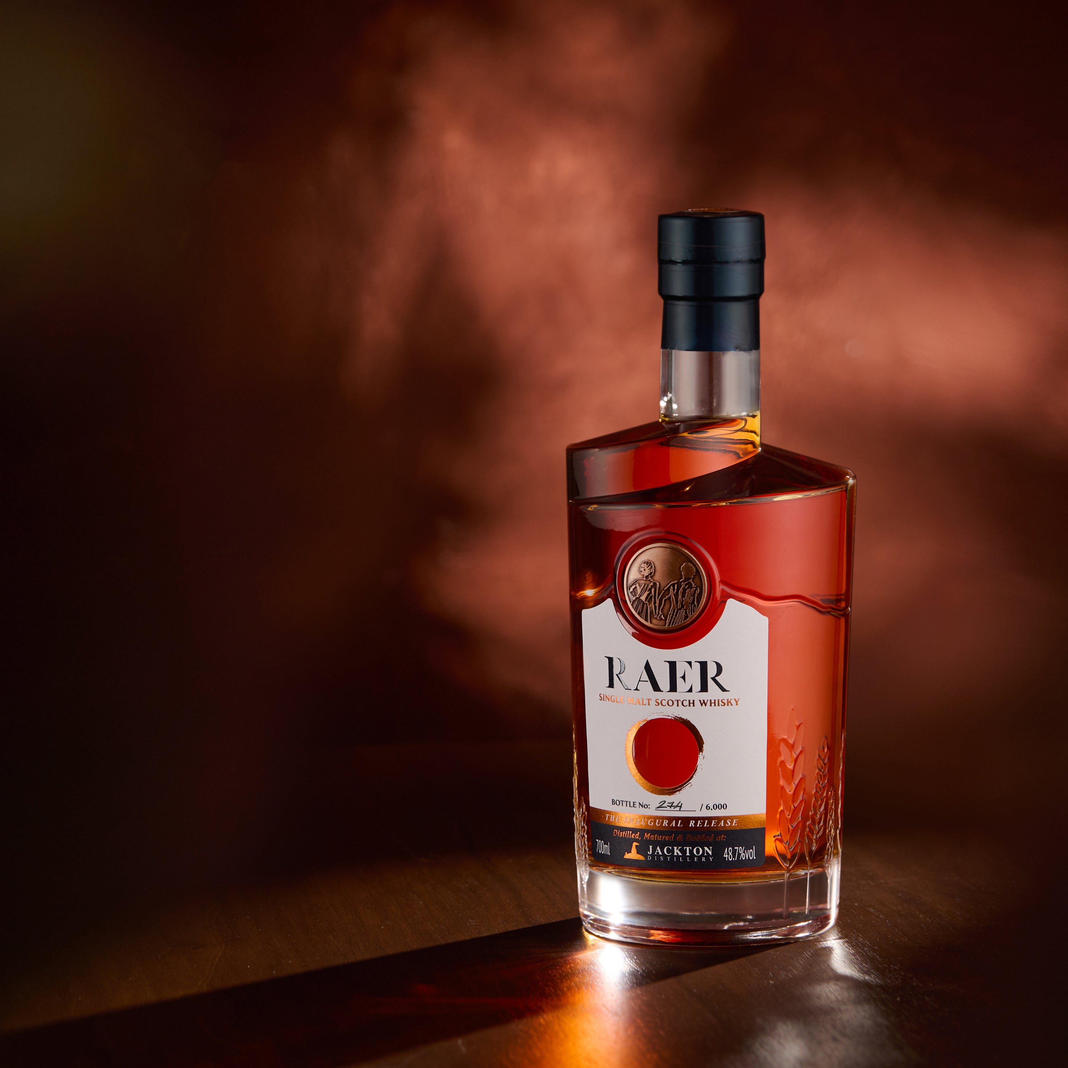 Raer Inaugural Single Malt Whisky, 70cl