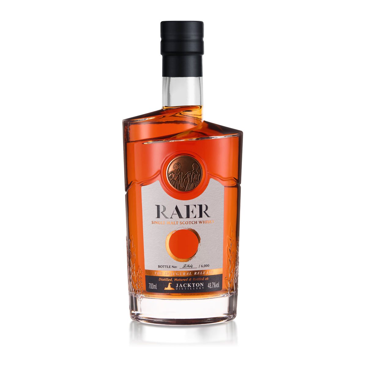 Raer Inaugural Single Malt Whisky, 70cl