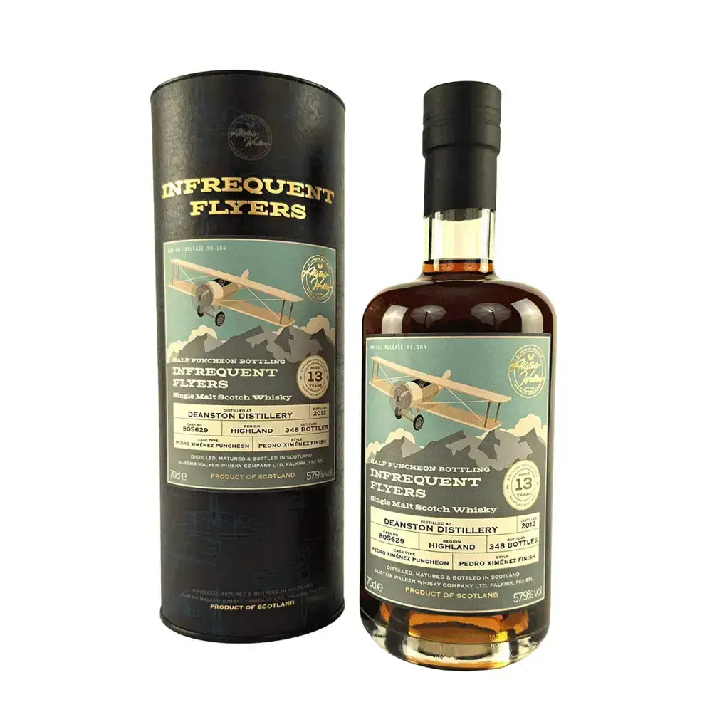 Deanston 13 years Alistair Walker Release #184- Single Malt Whisky 70cl - Infrequent Flyers