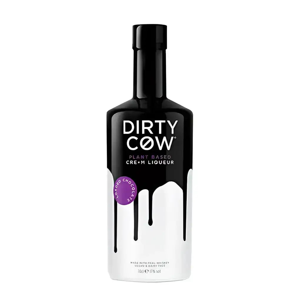 Dirty Cow Loaded Chocolate Plant Based Cre*m Liqueur 70cl - gluten free dairy vegan from the 14 major allergens