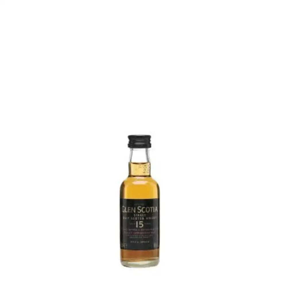Glen Scotia 15 - Single Malt Whisky 5cl Miniature - miniature