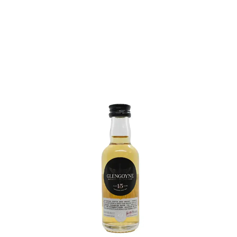 Glengoyne 15 - Single Malt Whisky 5cl Miniature - miniature