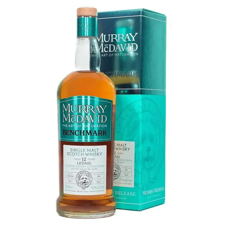 Ledaig 12 Murray McDavid Benchmark Single Malt Whisky 70cl
