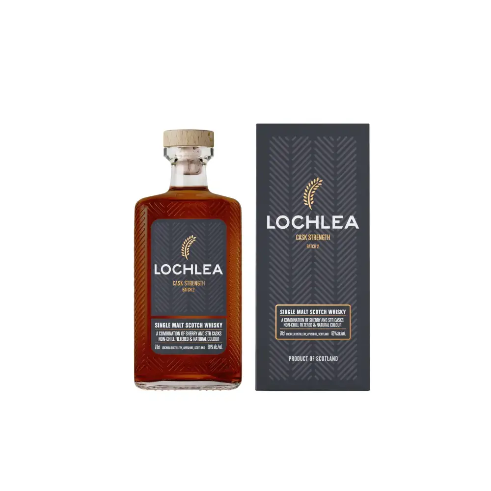 Lochlea Cask Strength Batch 2 Single Malt Whisky 70cl