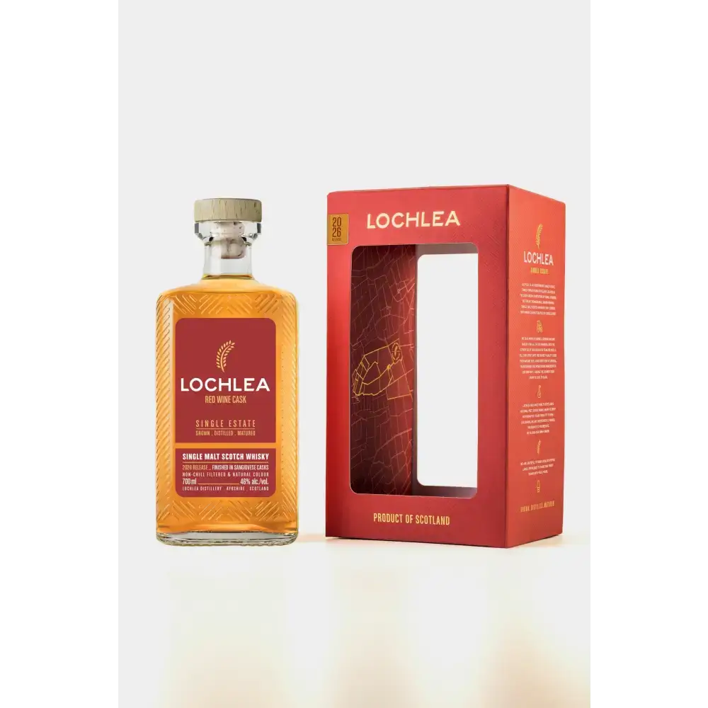 Lochlea Red Wine Cask 2026 Single Estate - Malt Whisky 70cl