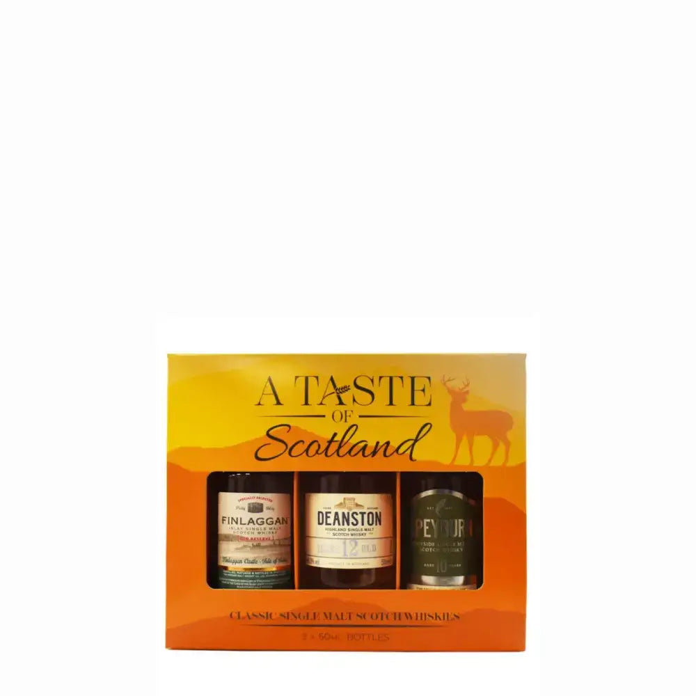 A Taste of Scotland Gift Pack - 3x5cl Single Malt Whisky - gift pack