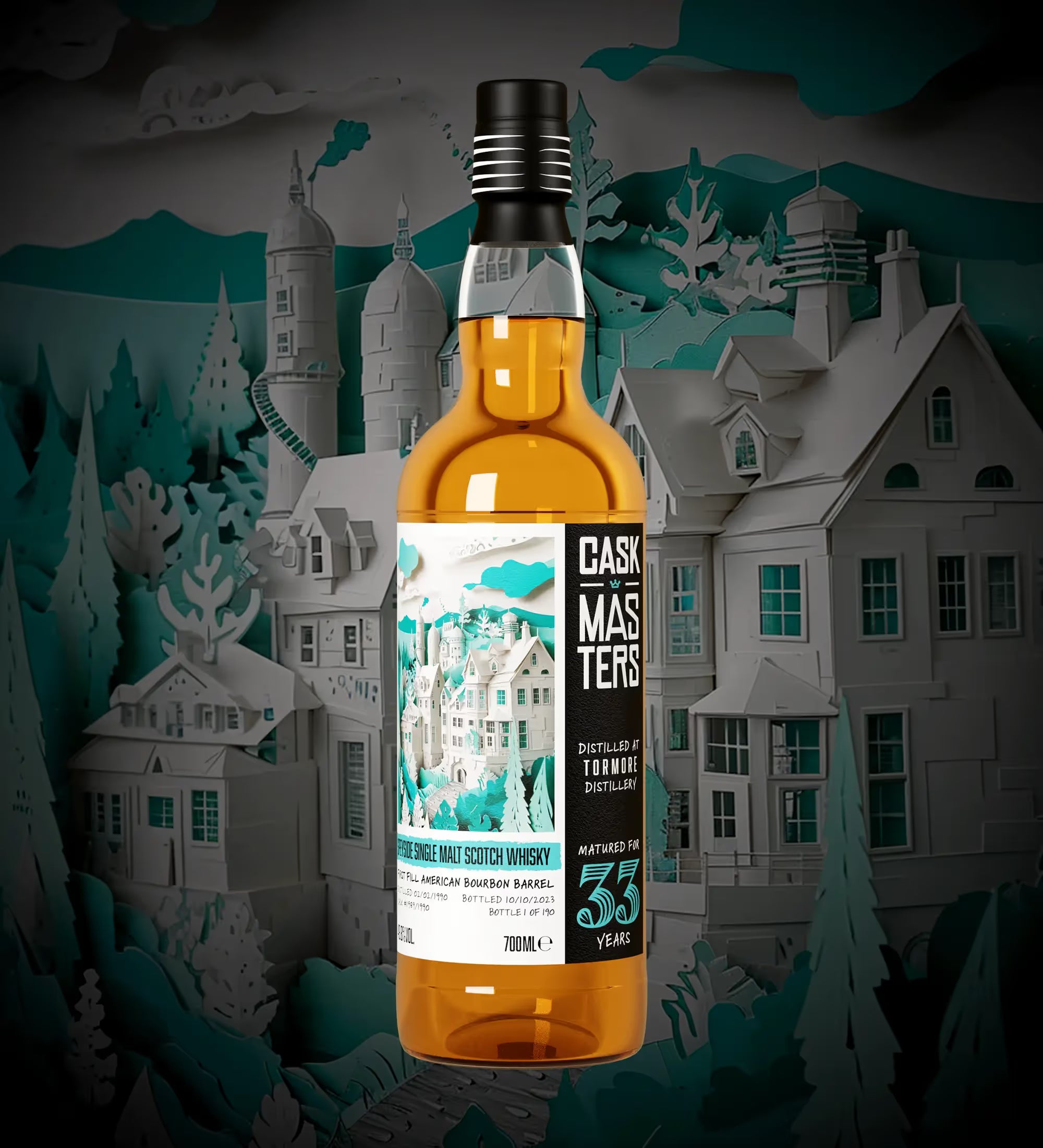 Brave New Spirits, Cask Master Rare & Exclusive, Tormore 33, Single Cask, Single Malt Whisky, 70cl