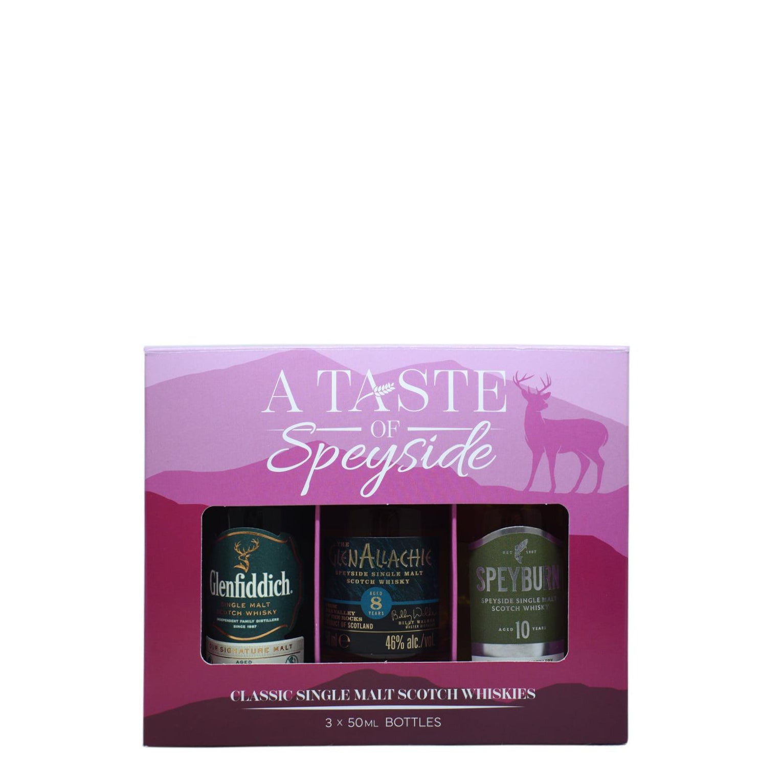 A Taste of Speyside Gift Pack - 3x5cl Single Malt Whisky | Buy From Scotland