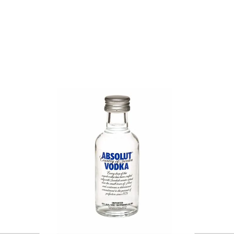 Absolut Blue Vodka, 5cl Miniature