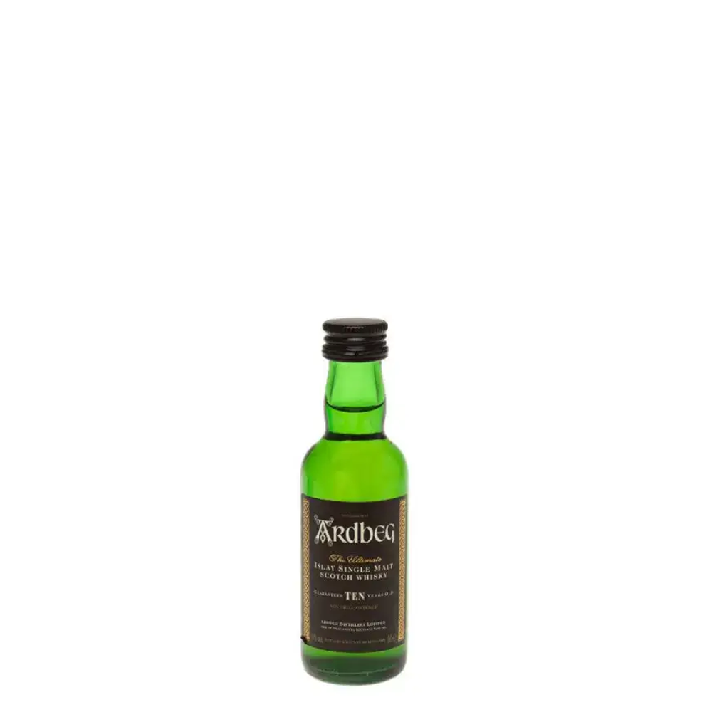 Ardbeg 10 Islay Malt - Single Malt Whisky, 5cl Miniature