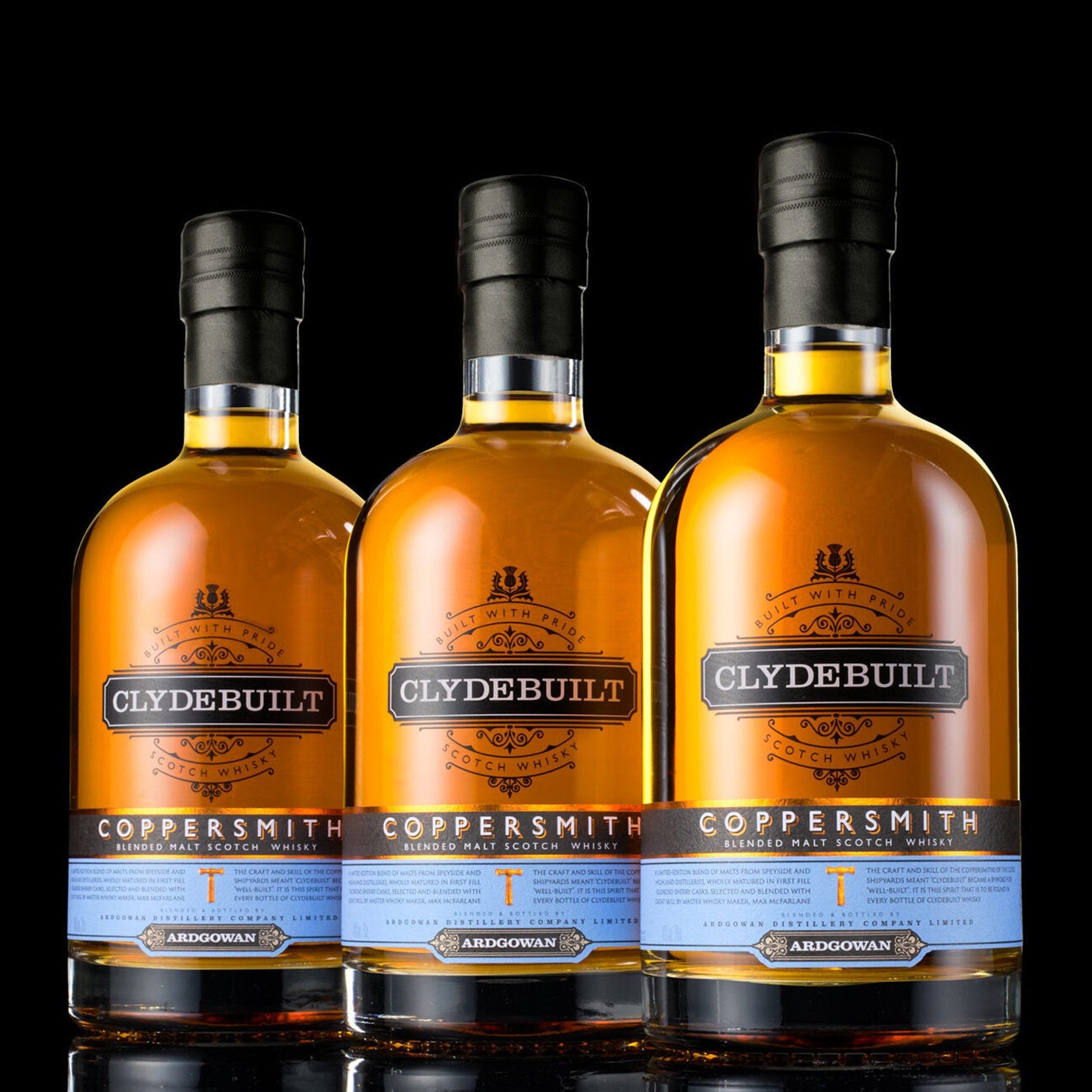 Ardgowan, whisky Clydebuilt Coppersmith, whisky de malta mezclado