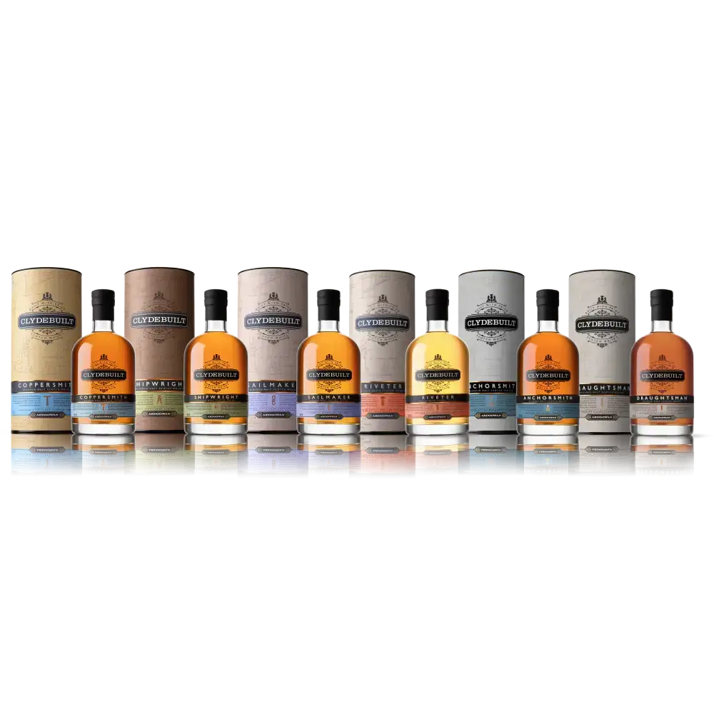 Ardgowan Clydebuilt Riveter Whisky Single Grain 70cl