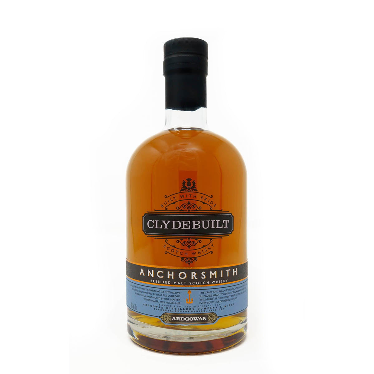 Ardgowan, serie Clydebuilt - Anchorsmith, whisky de malta mezclado