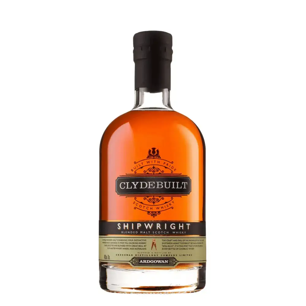 Ardgowan Clydebuilt Shipwright Whisky Blended Malt - 70cl