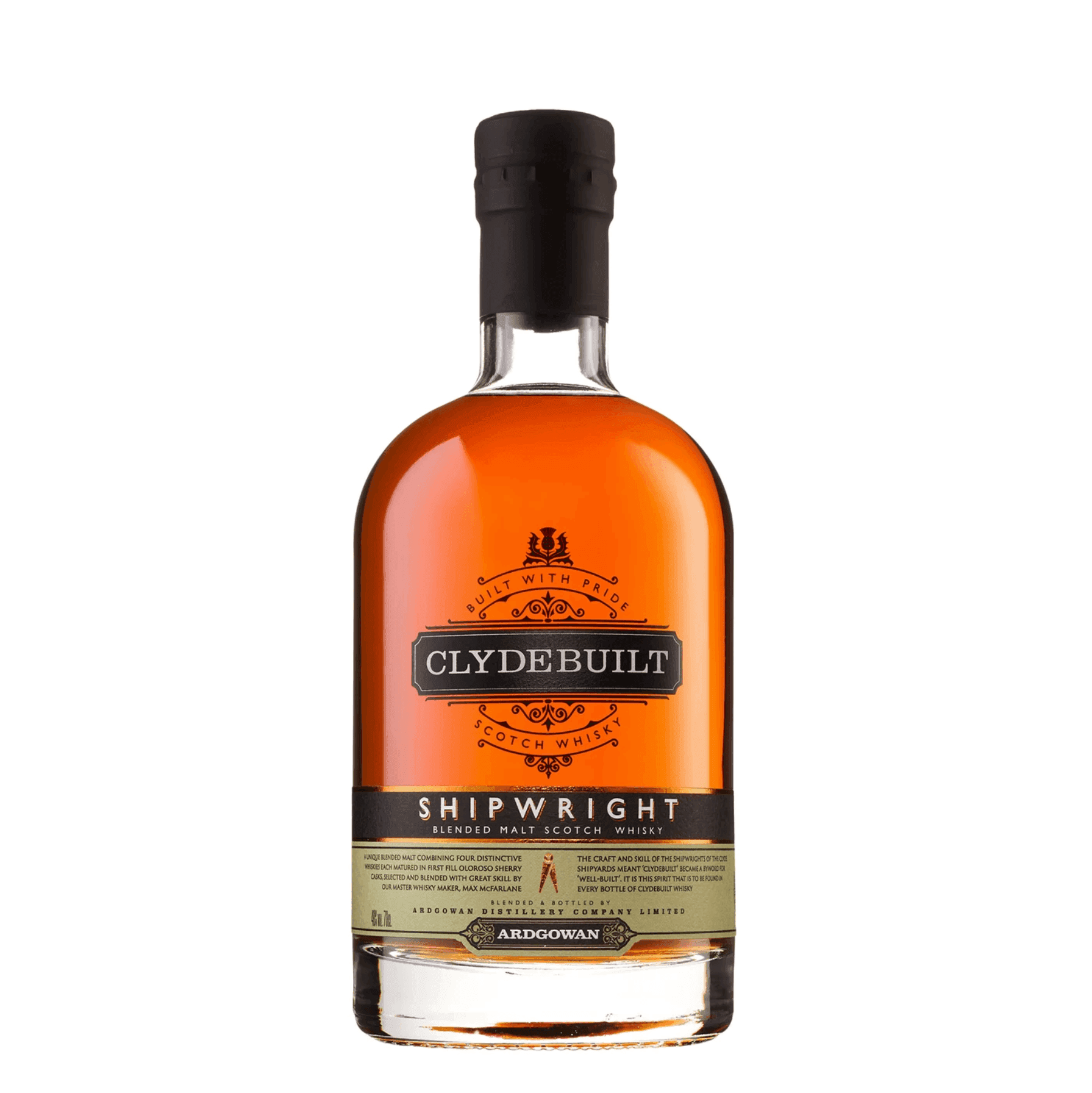 Ardgowan, whisky Clydebuilt Shipwright, whisky de malta mezclado