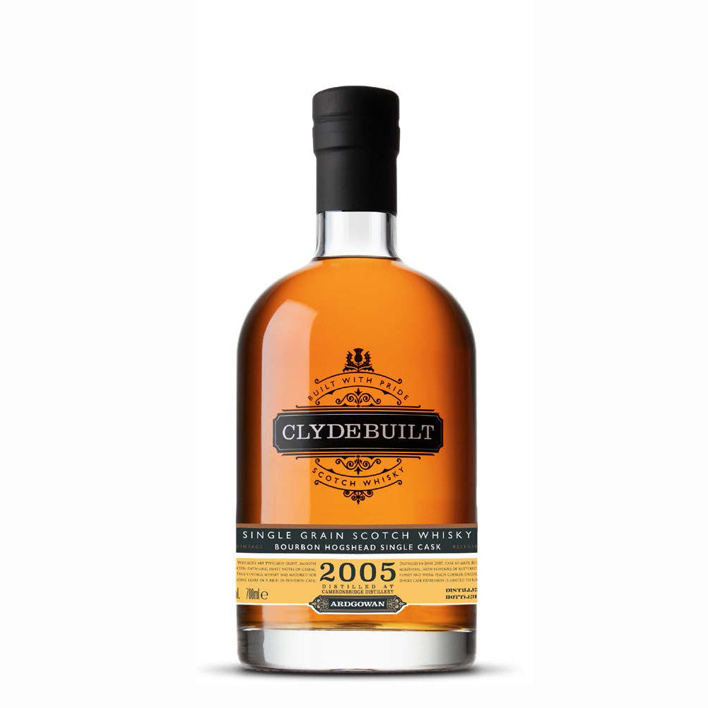 Ardgowan, Clydebuilt Single Cask 801606 - 2005 Cameronbridge - Single Grain Whisky, 70cl