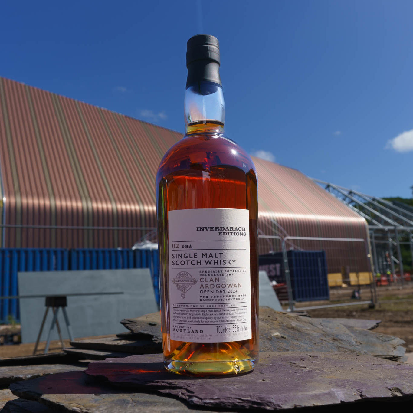 Jornada de puertas abiertas de Ardgowan Inverdarach 2024 Edición de whisky de pura malta