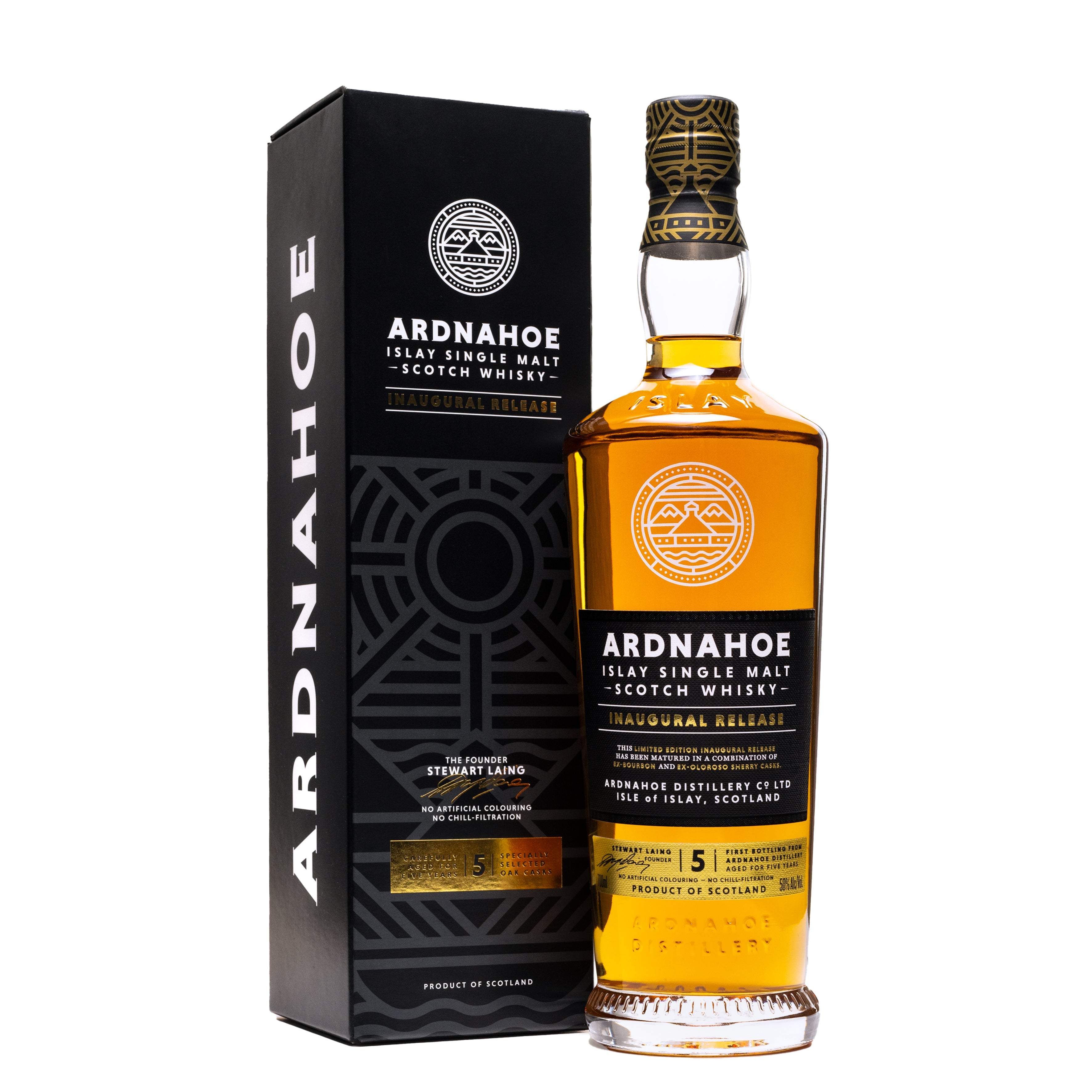 Ardnahoe Inaugural Release Single Malt Whisky