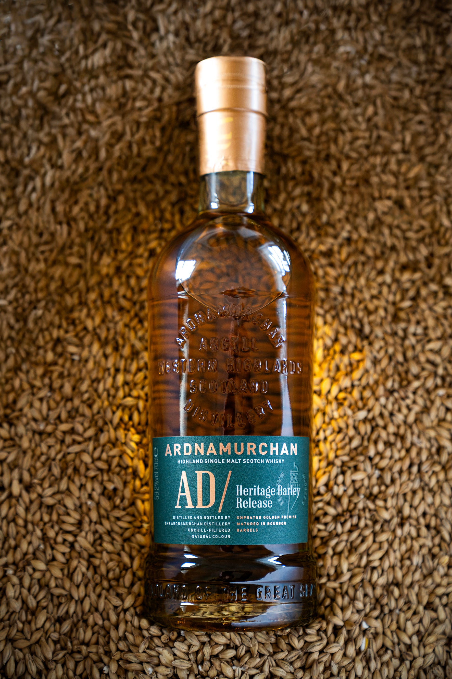 Ardnamurchan, AD/Heritage Barley Release - Single Malt Whisky, 70cl