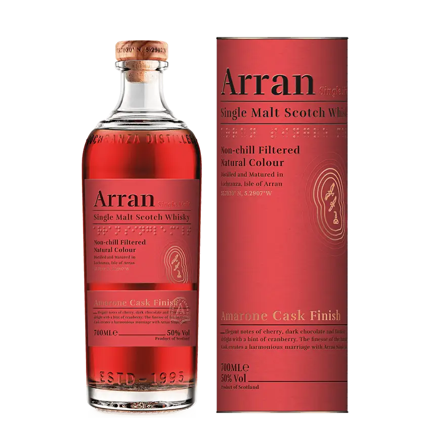 Arran Amarone Cask Single Malt Whisky - 70cl