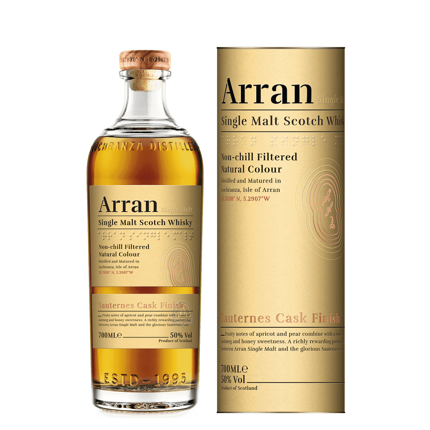 Arran, Sauternes Cask, Single Malt Whisky