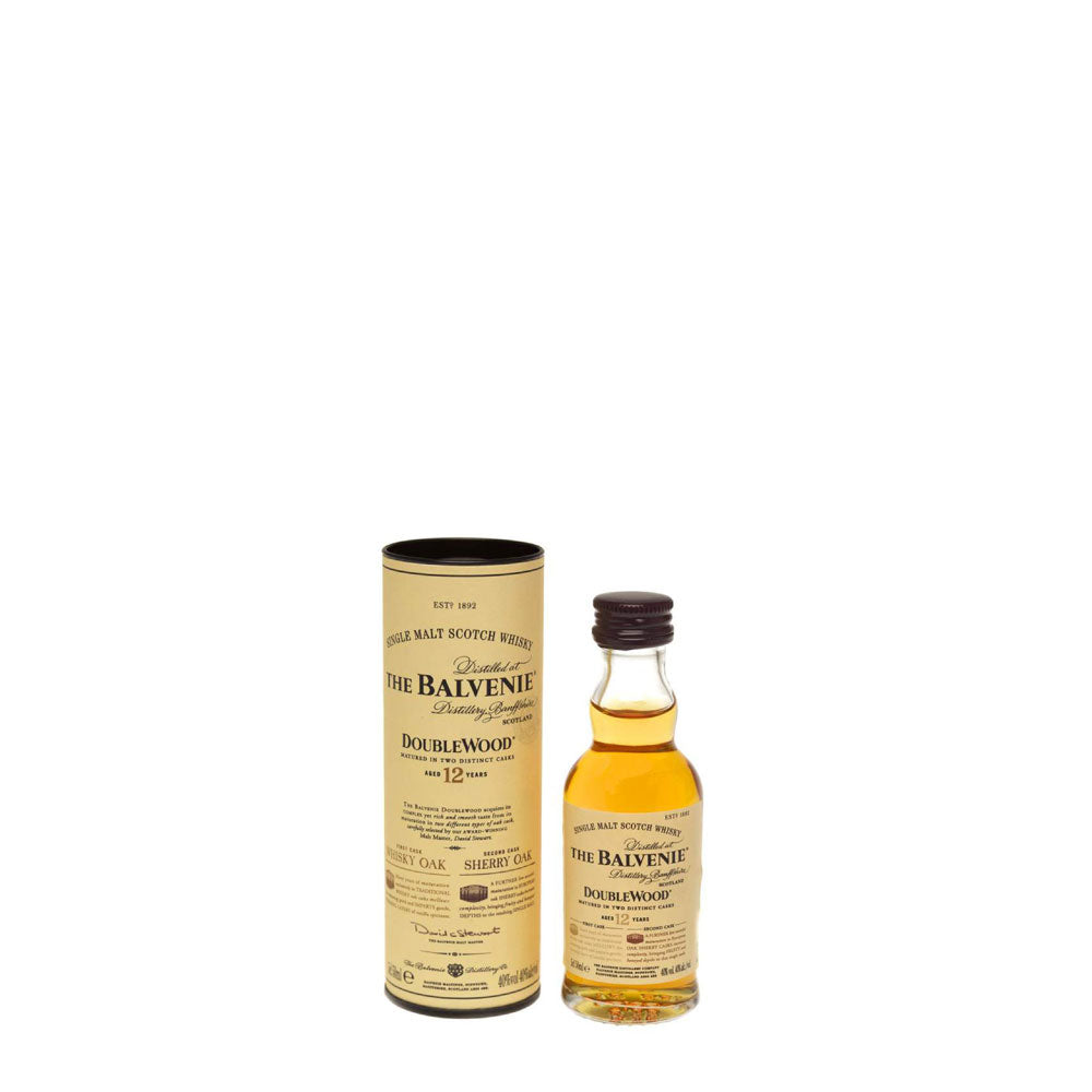 Balvenie 12 Doublewood Single Malt Whisky, 5cl - miniatura