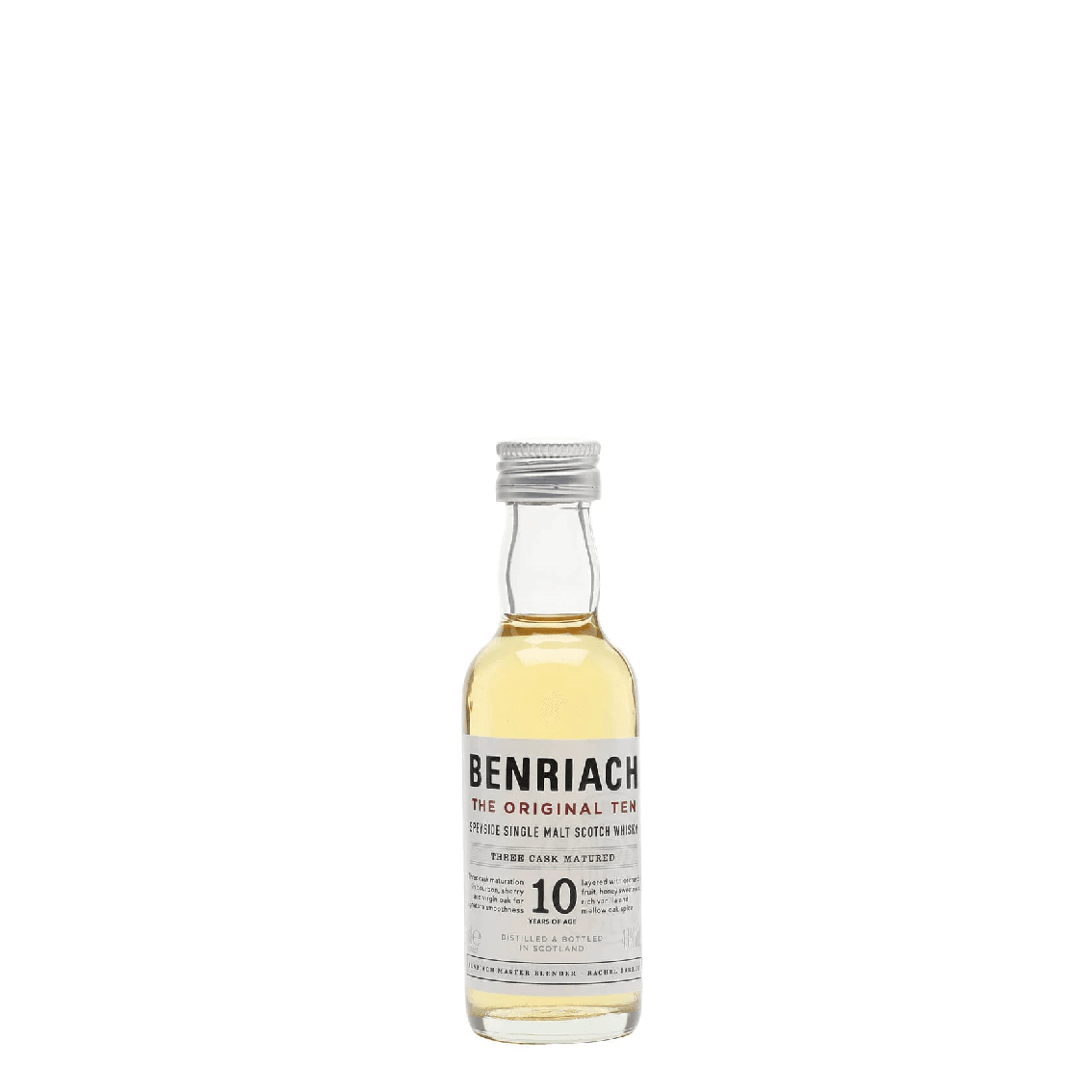 Benriach, 10 Single Malt Whisky, 5cl - Miniature
