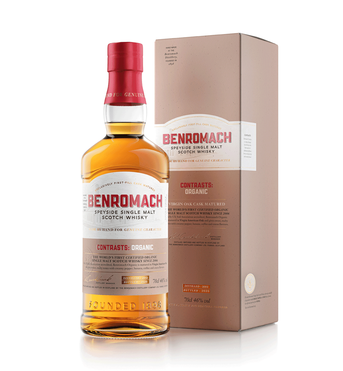 Benromach, Contrasts: Organic Whisky