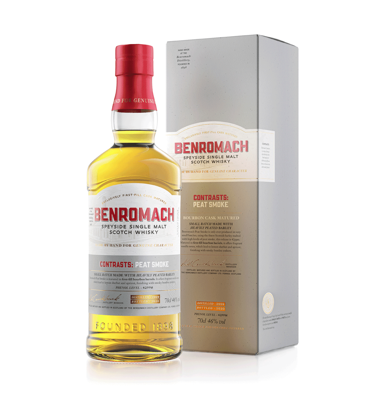 Benromach, Contrasts: Peat Whisky