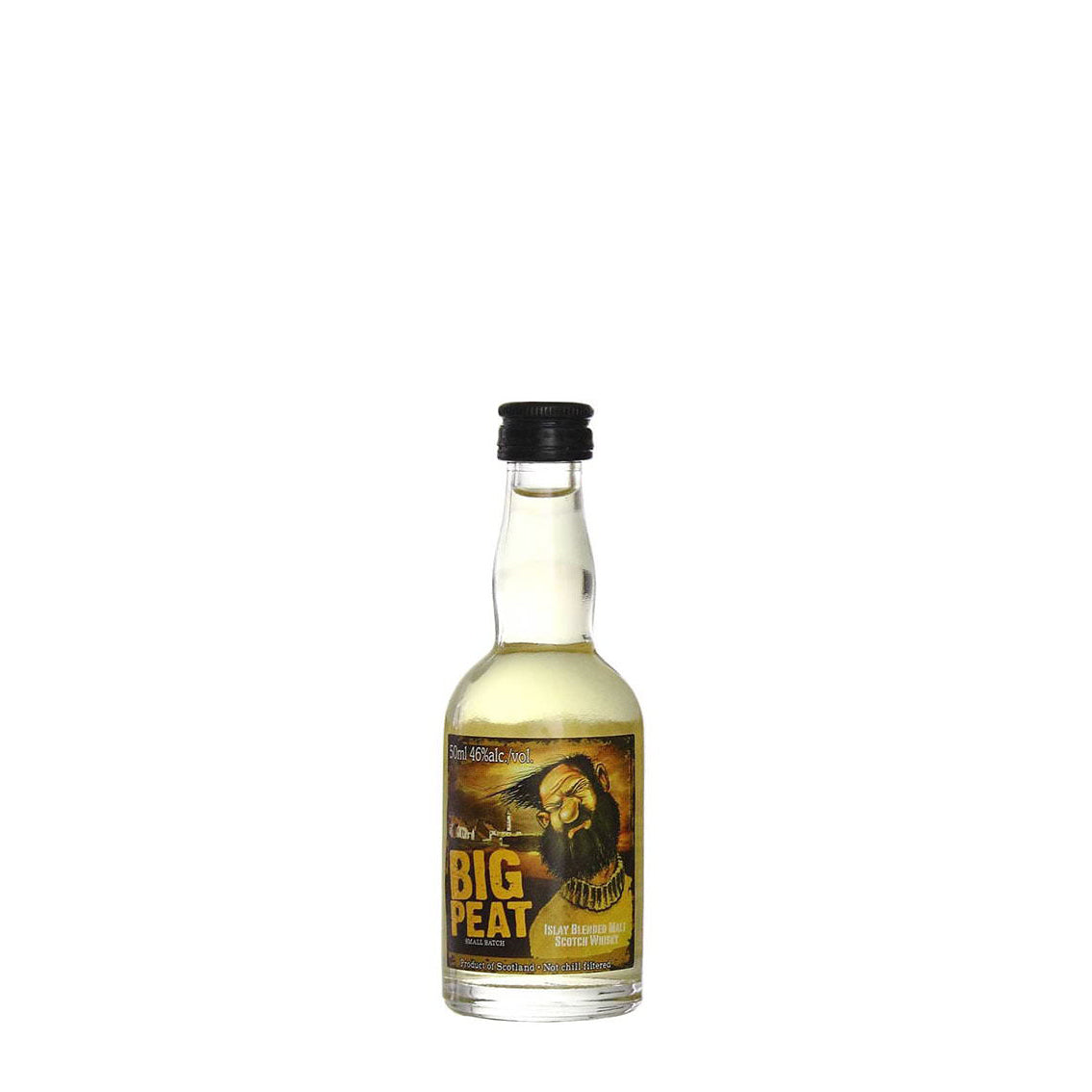 Big Peat, whisky de malta mezclado Douglas Laing, 5 cl - Miniatura