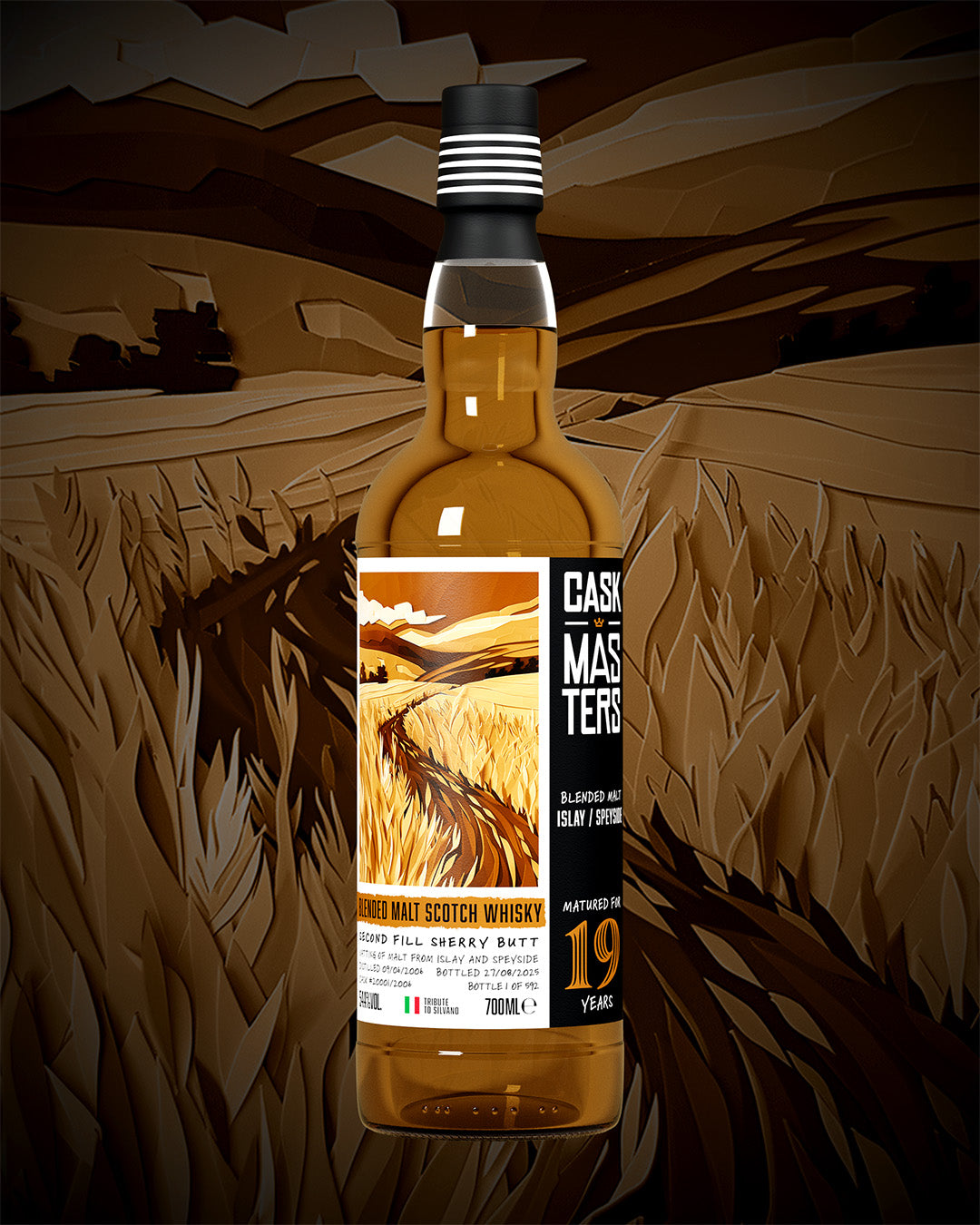 Brave New Spirits, Cask Master Distiller's Cut, Blended Malt Whisky 19, Single Cask, 70cl