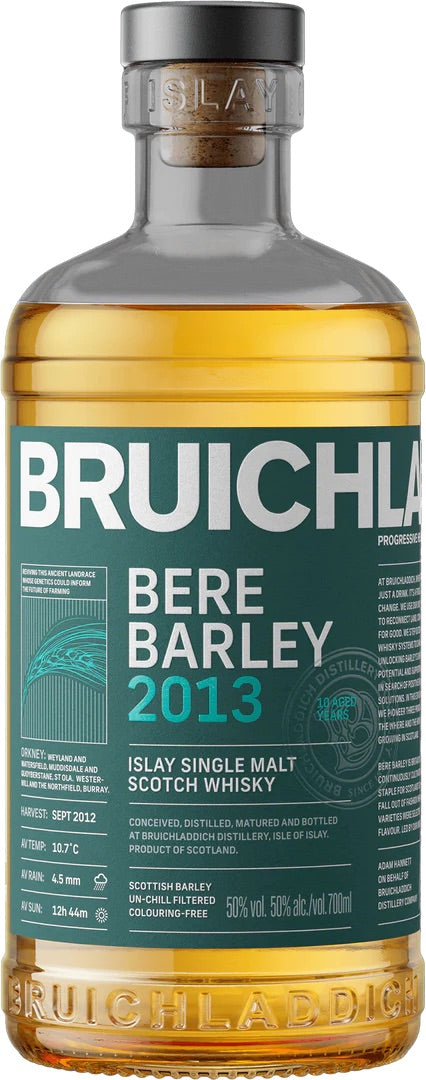 Bruichladdich, Bere Barley 2013, whisky de pura malta