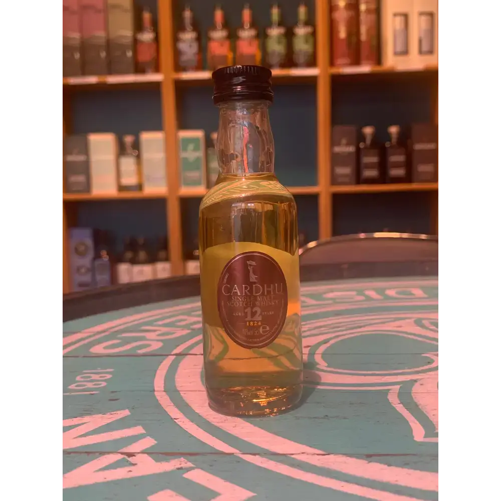 Cardhu 12 Single Malt Whisky 5cl miniature